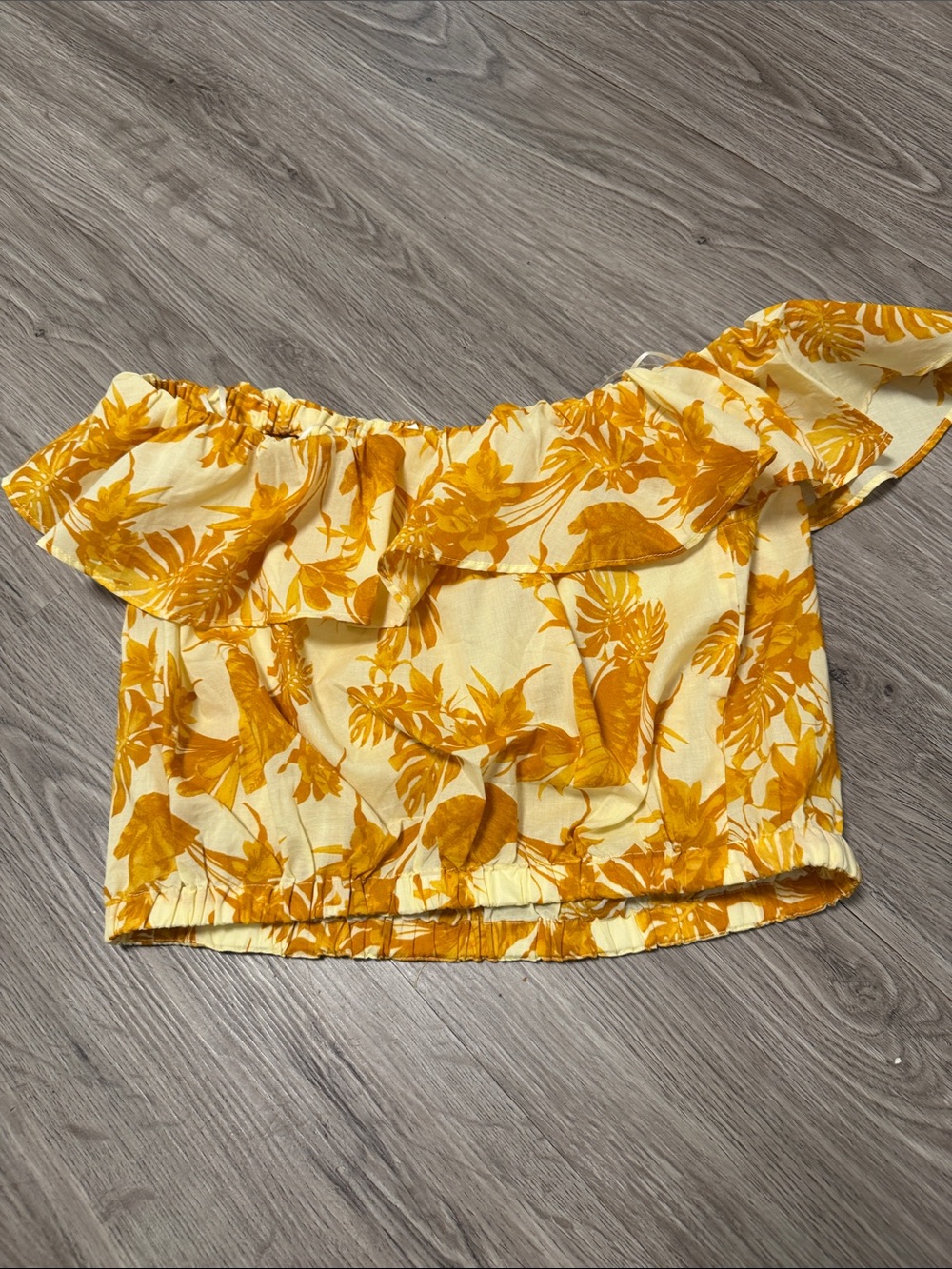 Banana Republic Floral Crop Top